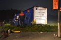 VU LKW umgestuerzt Feldkassel Industriestr Robert Boschstr P190